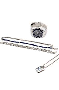 CONJUNTO DE RELOJ Y COLLAR CON HERRADURA