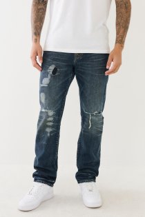Dark Wash With Rips
