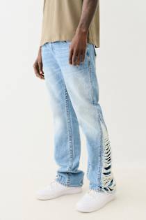 PLATEU MEDIUM WASH WITH RIPS