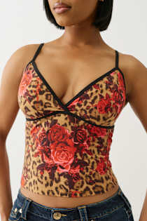 Floral Leopard