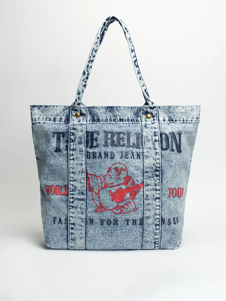 denim tote bag