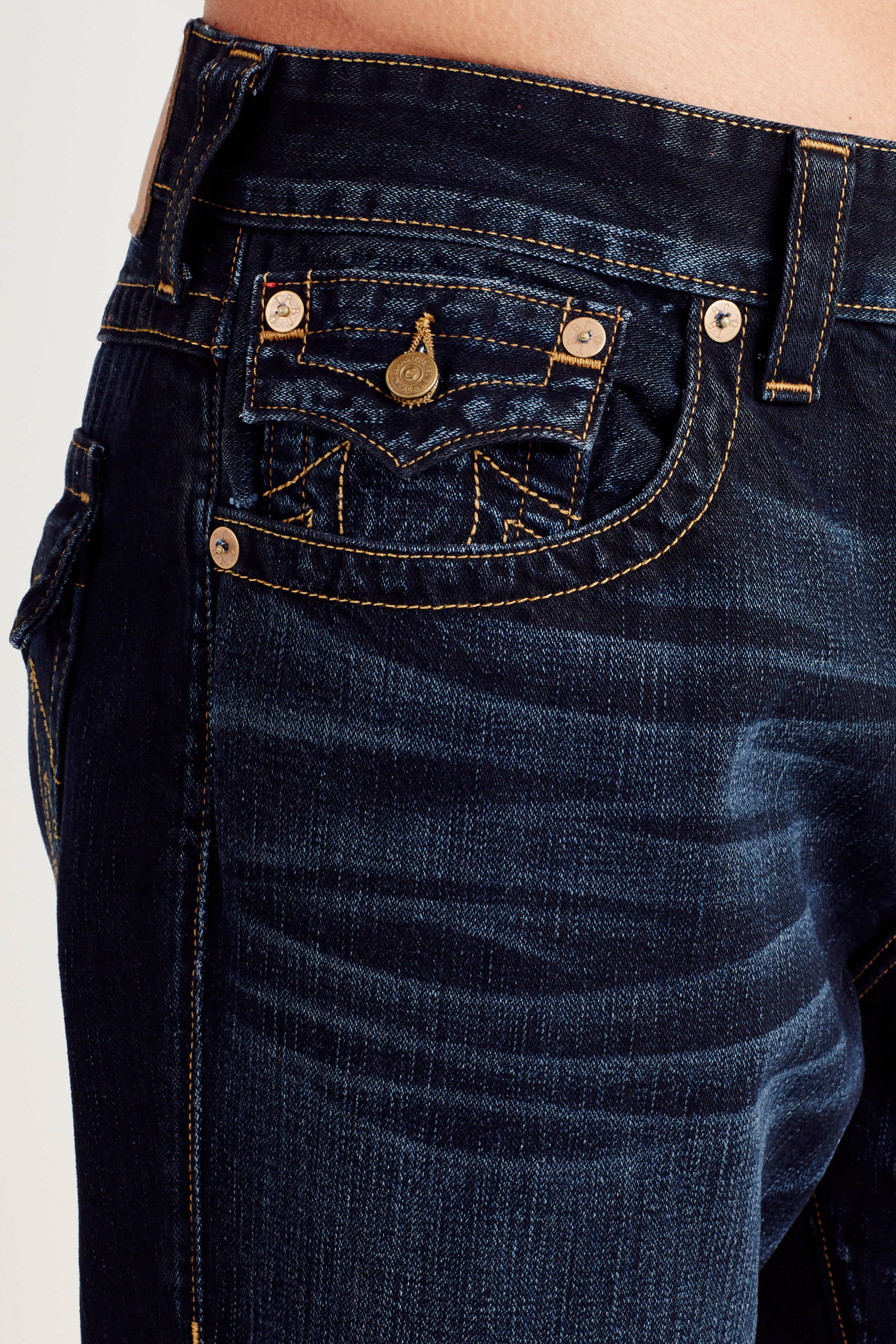 ATHLETIC RICKY STRAIGHT MENS JEAN - Blockout | True Religion