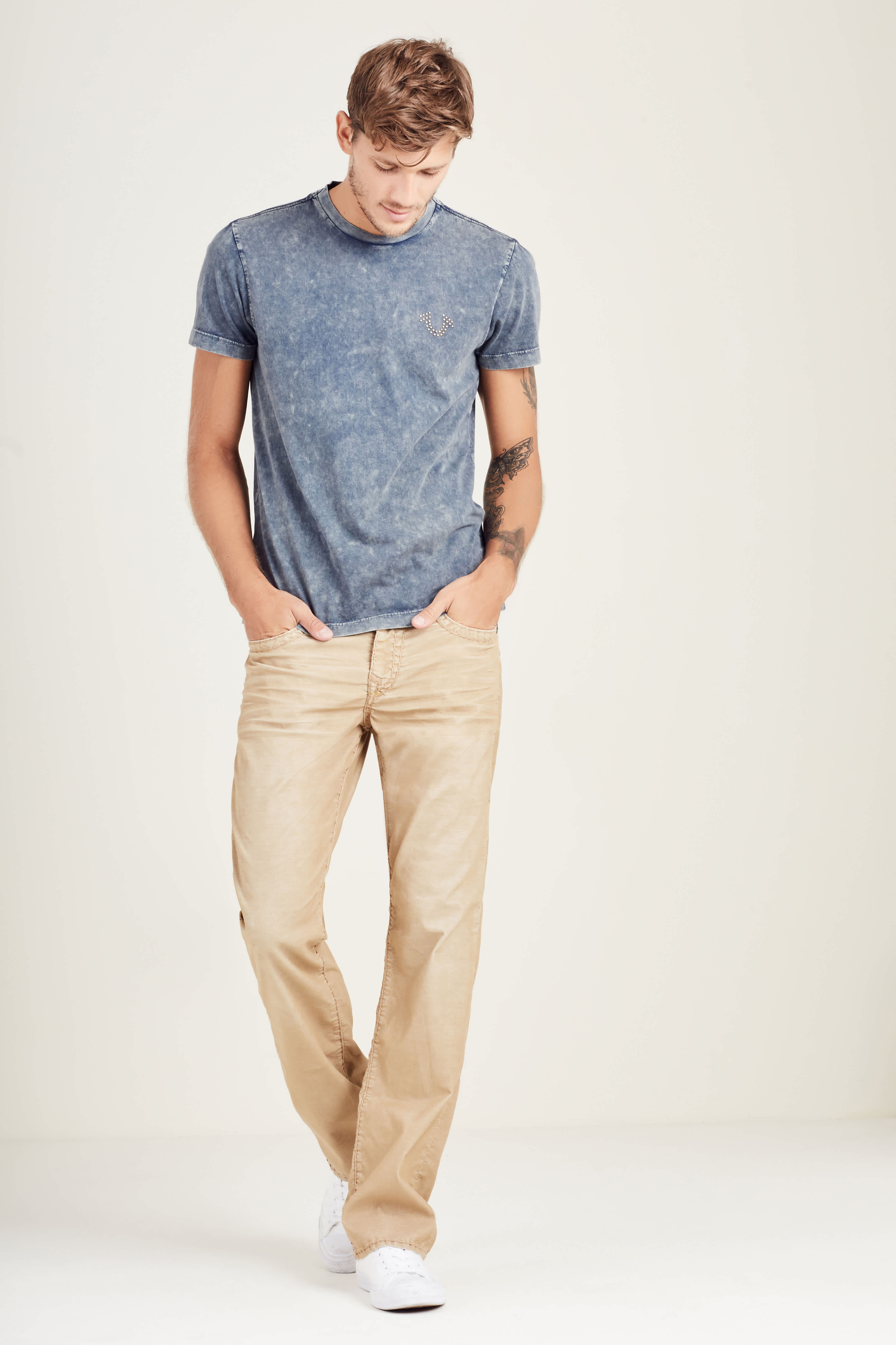 HAND PICKED STRAIGHT CORDUROY SUPER T MENS PANT