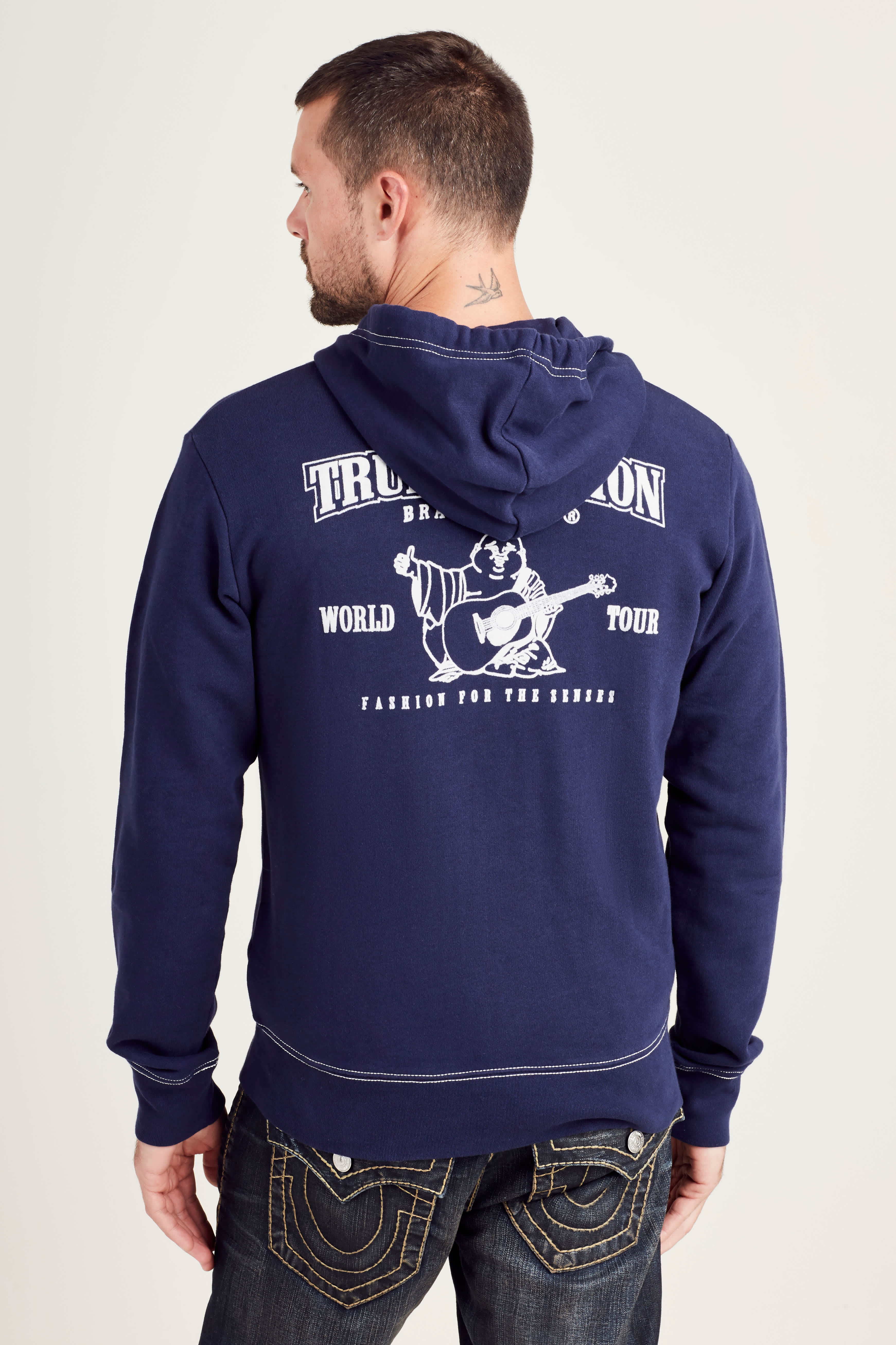 BUDDHA ZIP HOODIE