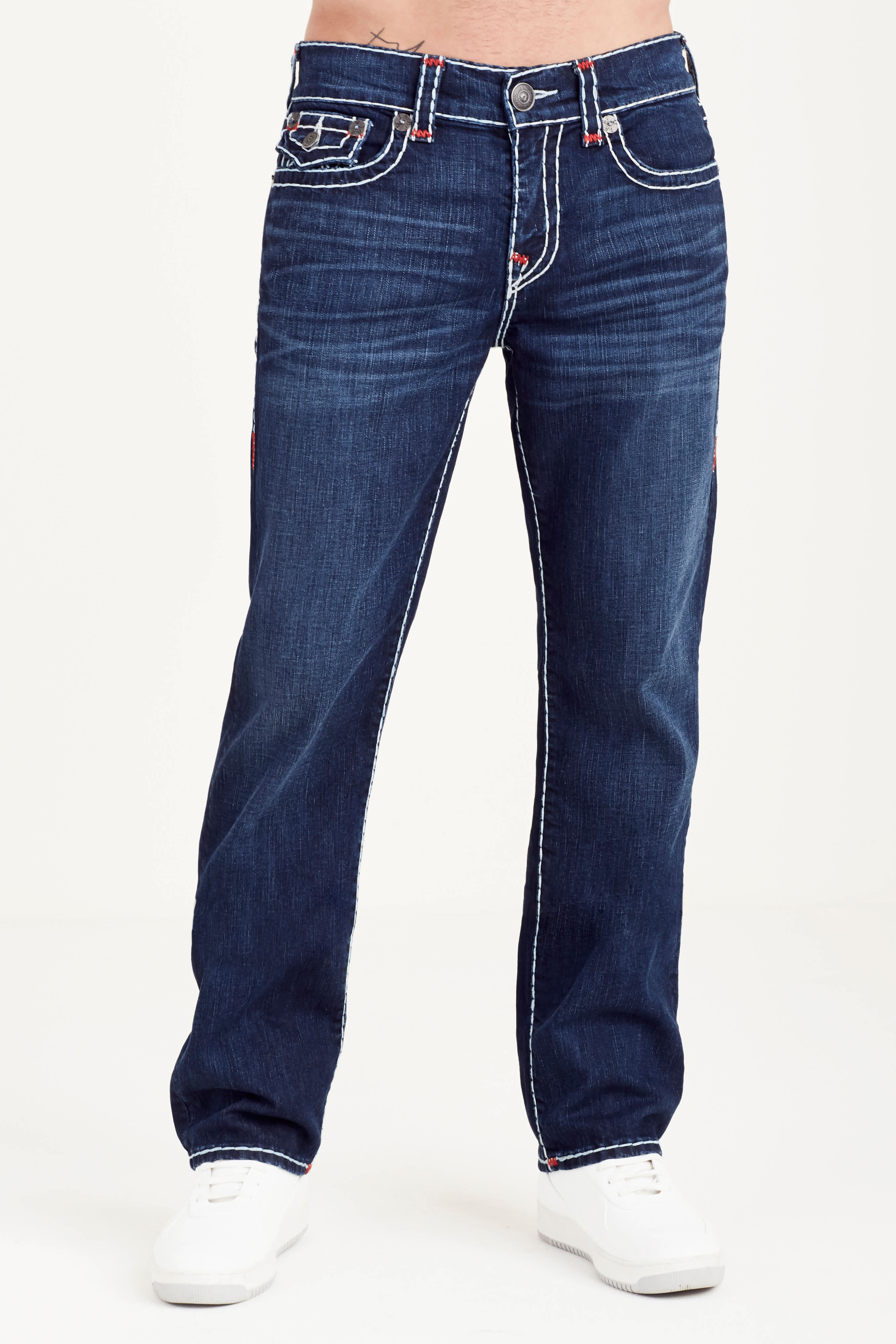 RICKY STRAIGHT FLAP SUPER T MENS JEAN - Light Patron | True