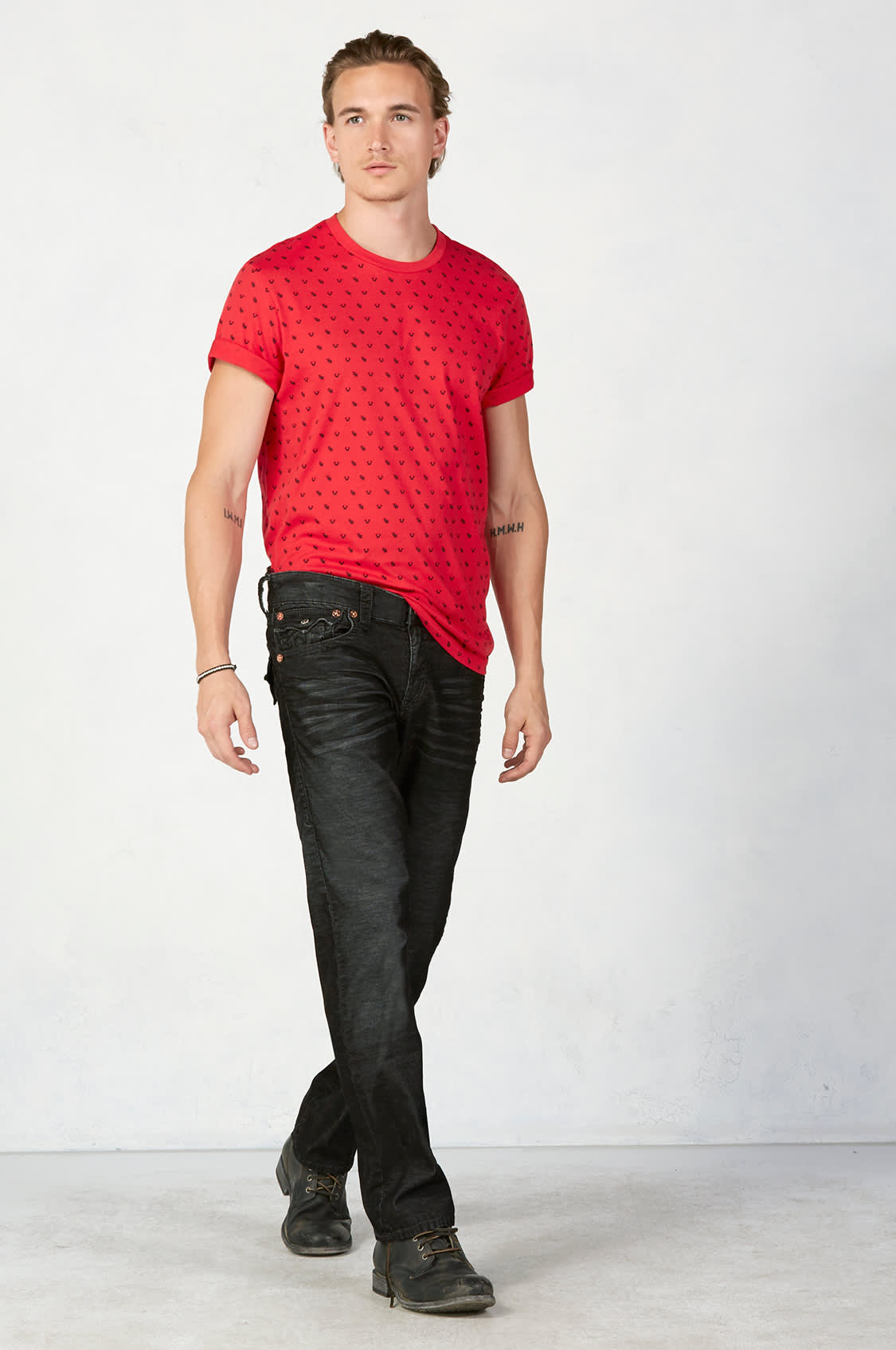HORSESHOE ALL OVER MENS  TEE