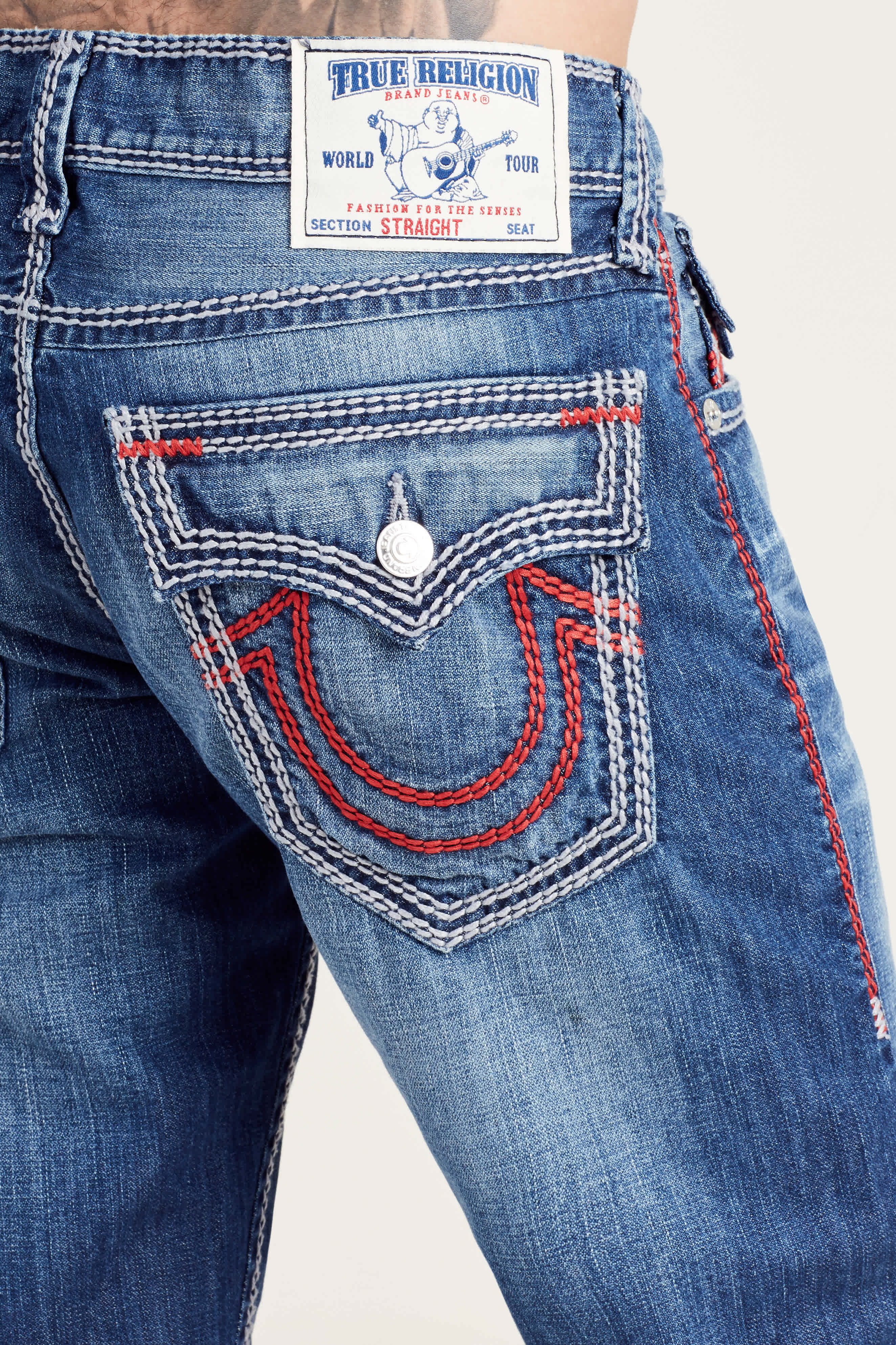 True Religion outlet Straight Flap Men’s Jeans