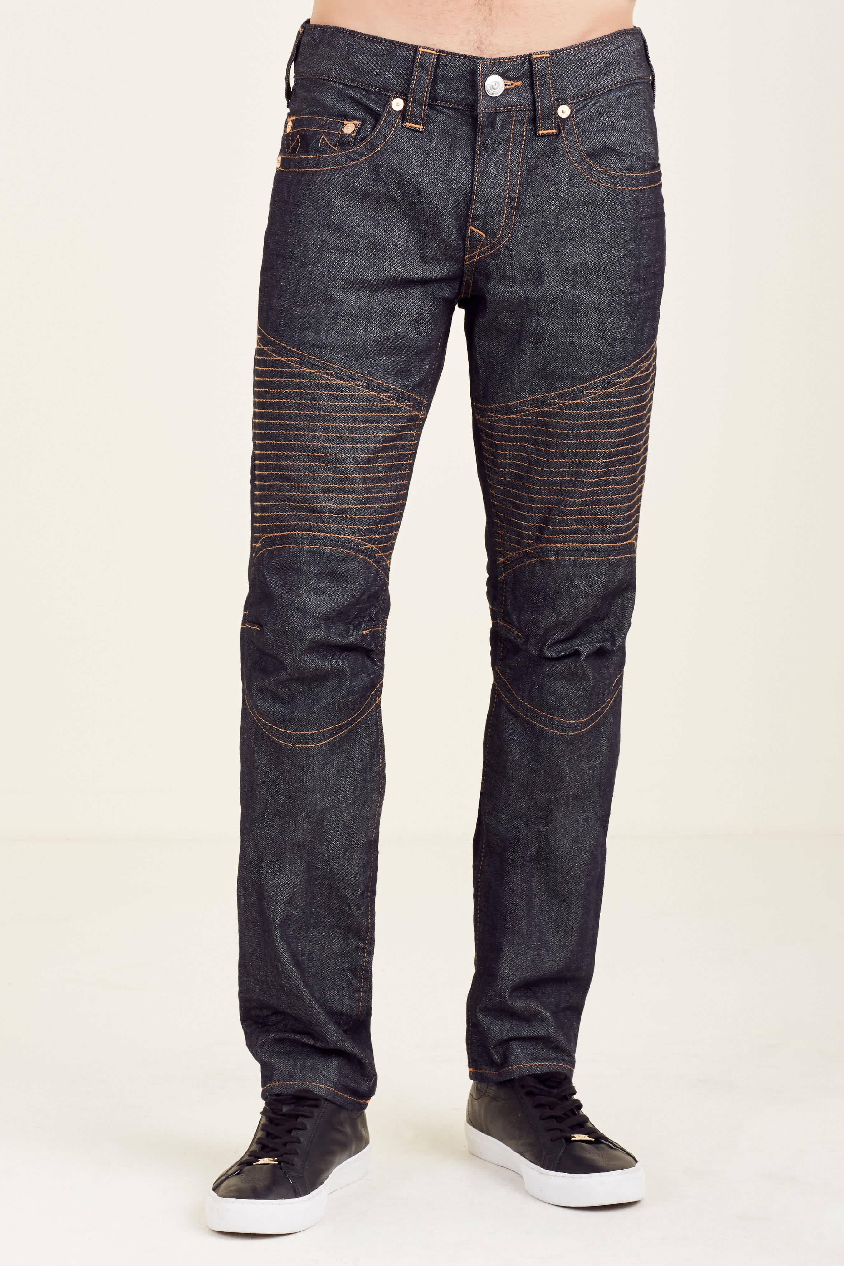 Buy True Religion jeans men skinny moto jeans