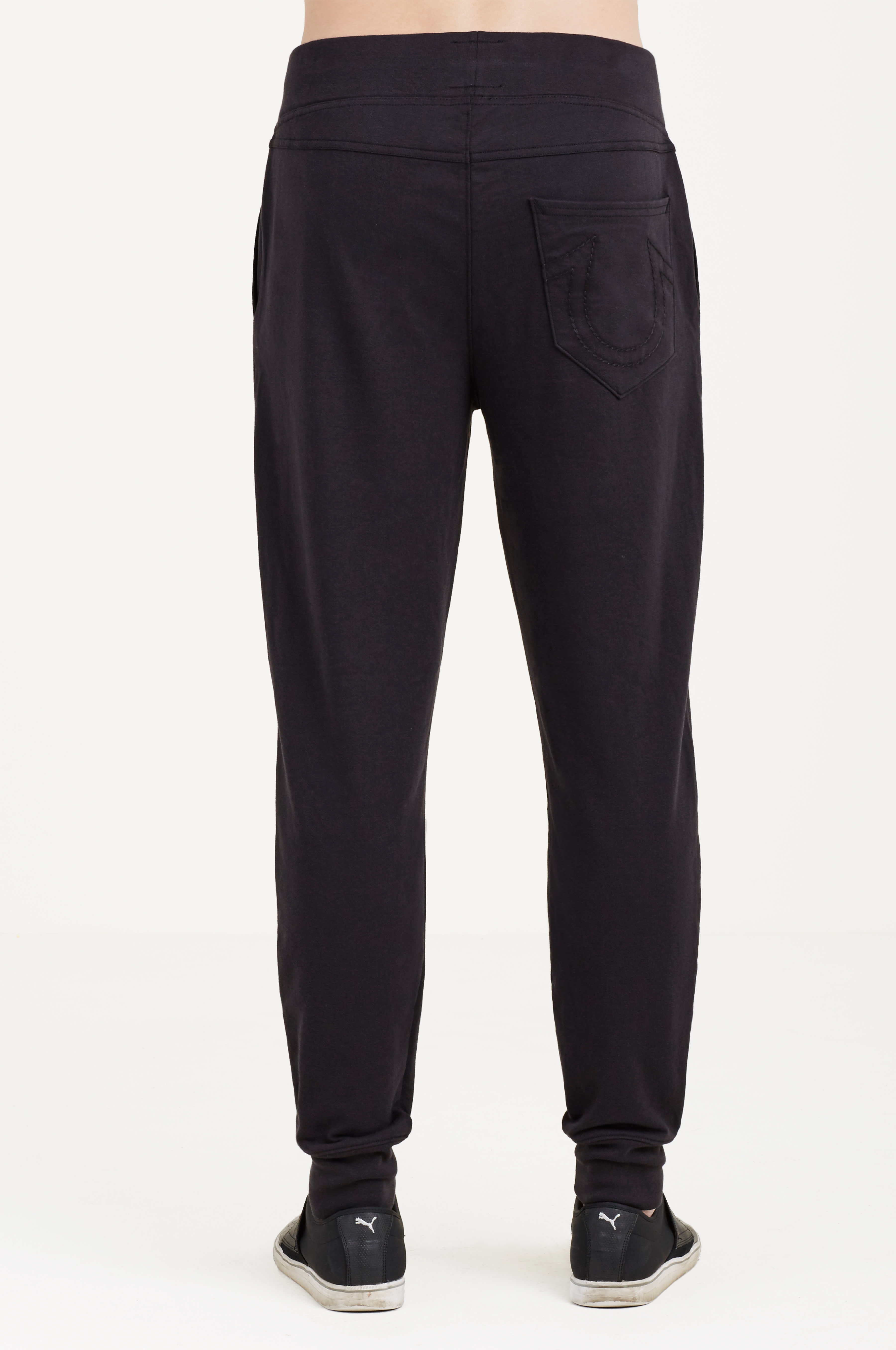 True religion sweatpants black sales