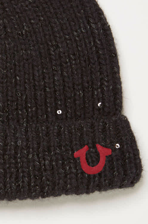 Cashmere Beanie Hat for Women with Sequin - True Religion display picture 1