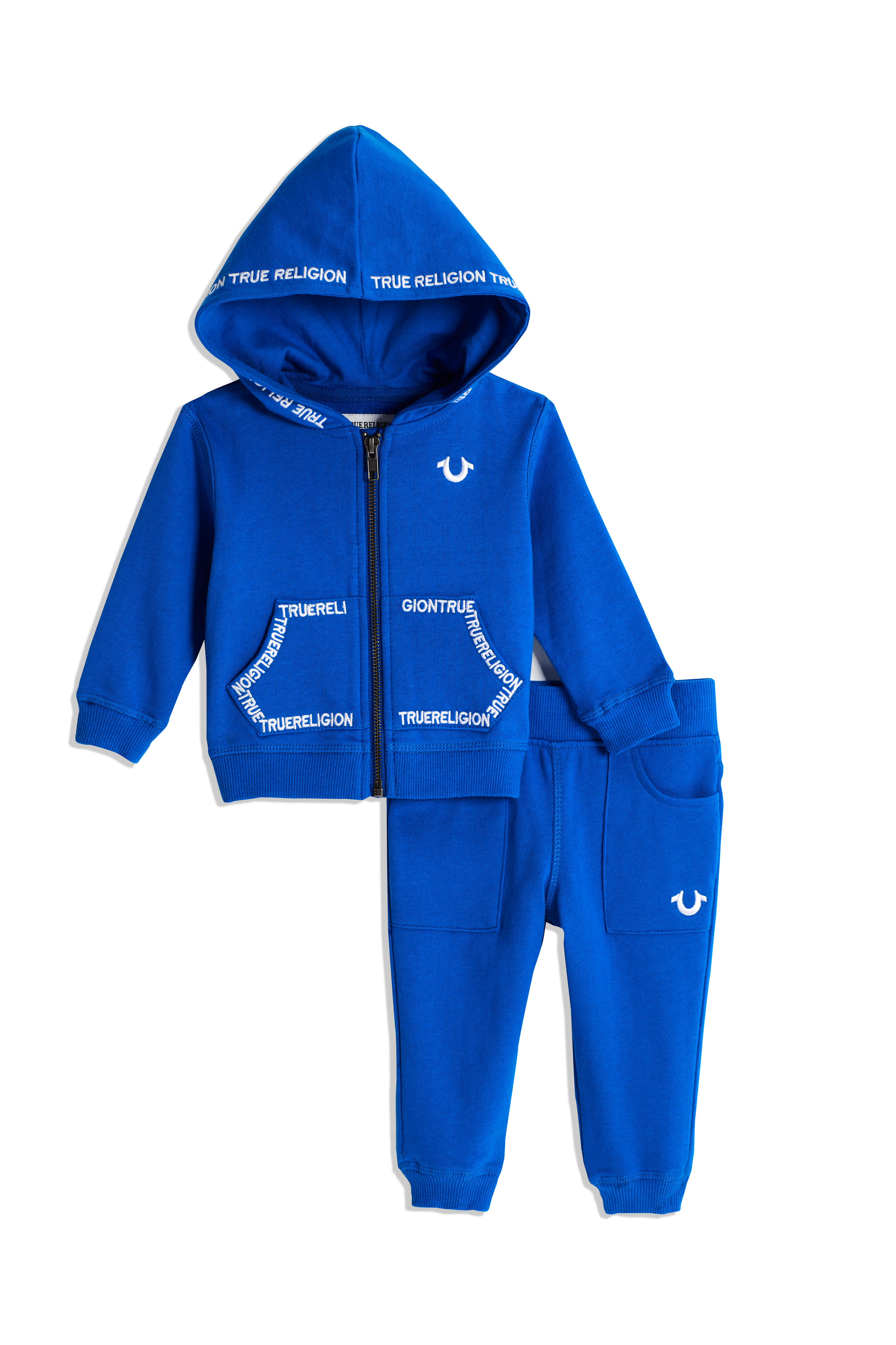true religion ベビーサイズ Baby Boy Embroidered Hoodie Set | True Religion