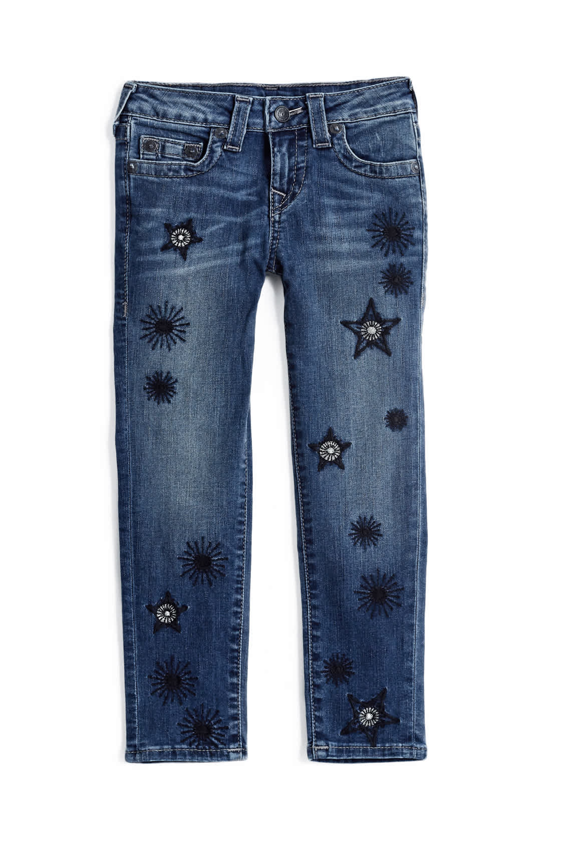 CASEY SKINNY EMBROIDERED KIDS JEAN