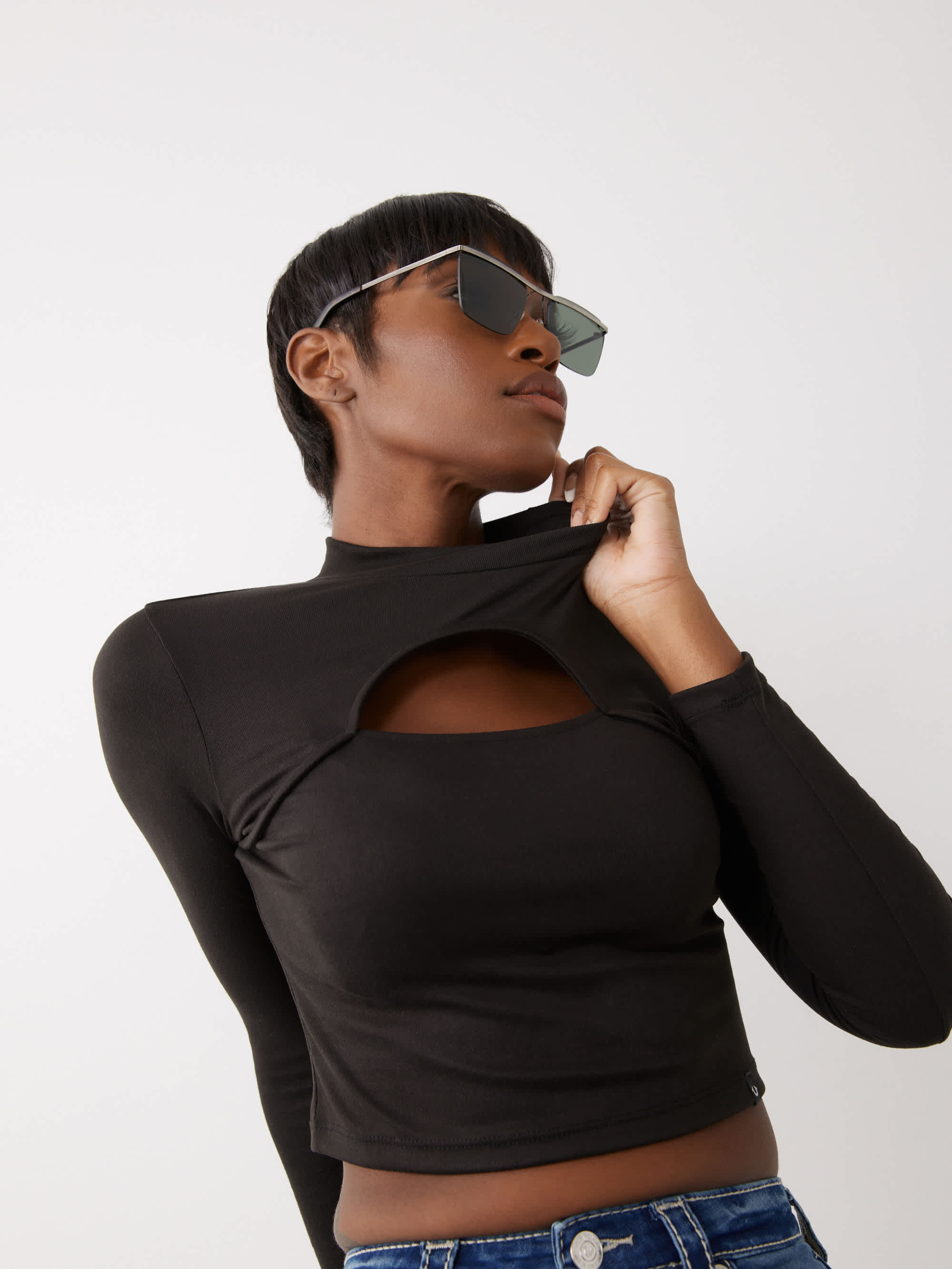 SQUARE BROW BAR SUNGLASSES, image 3