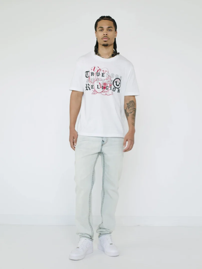 ROCCO SUPER T FLAP SKINNY JEAN 32" video