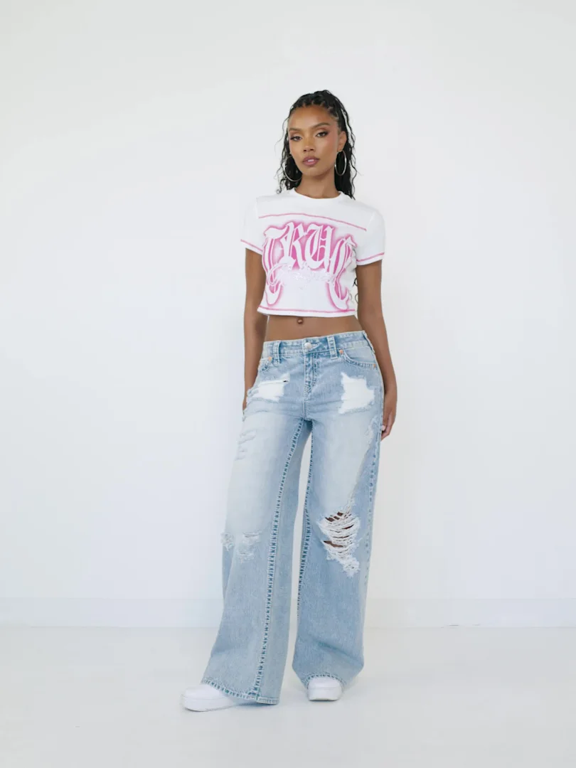 CRYSTAL LOGO BABY TEE video