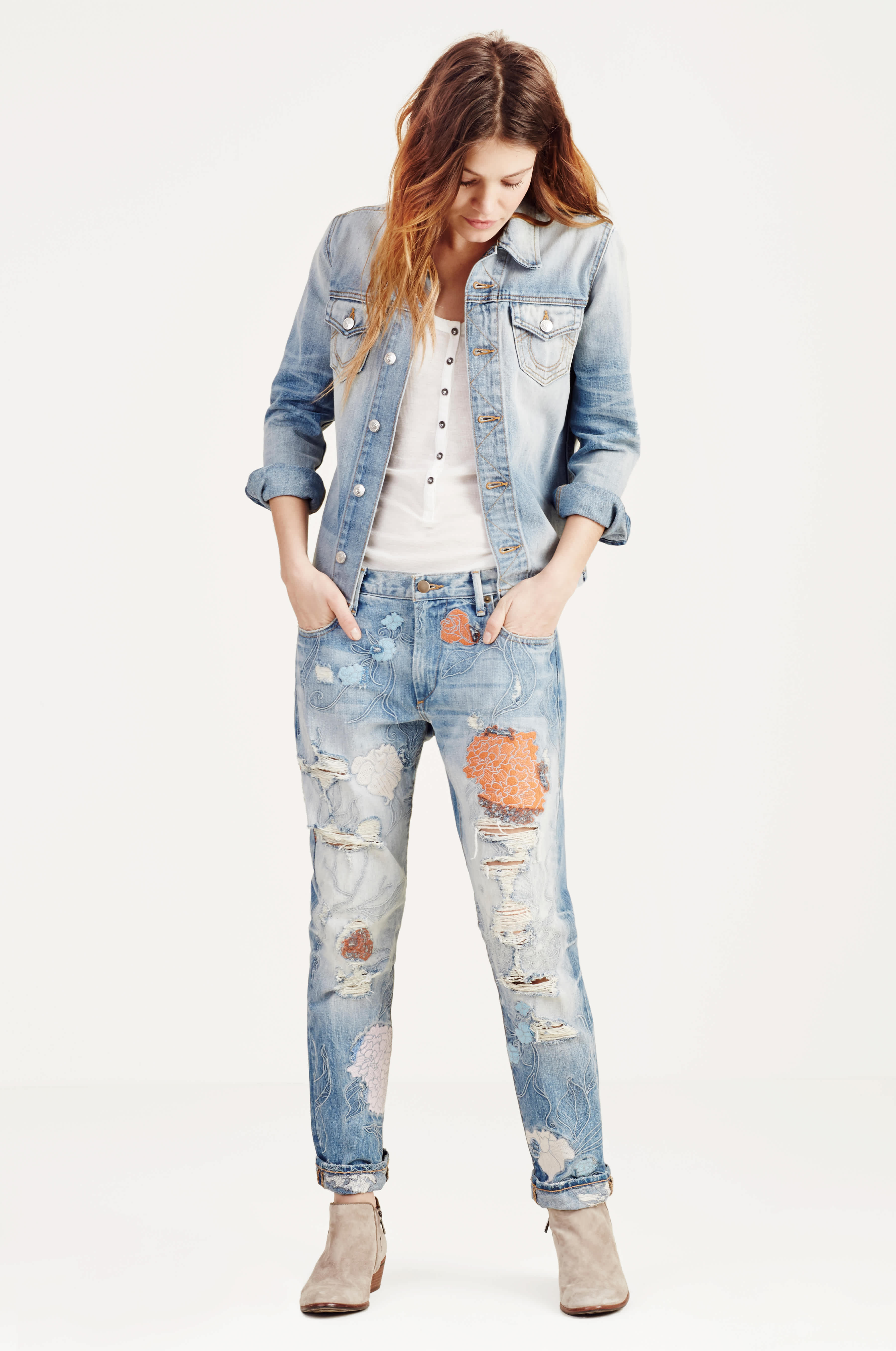 LIV RELAXED SKINNY WOMENS JEAN