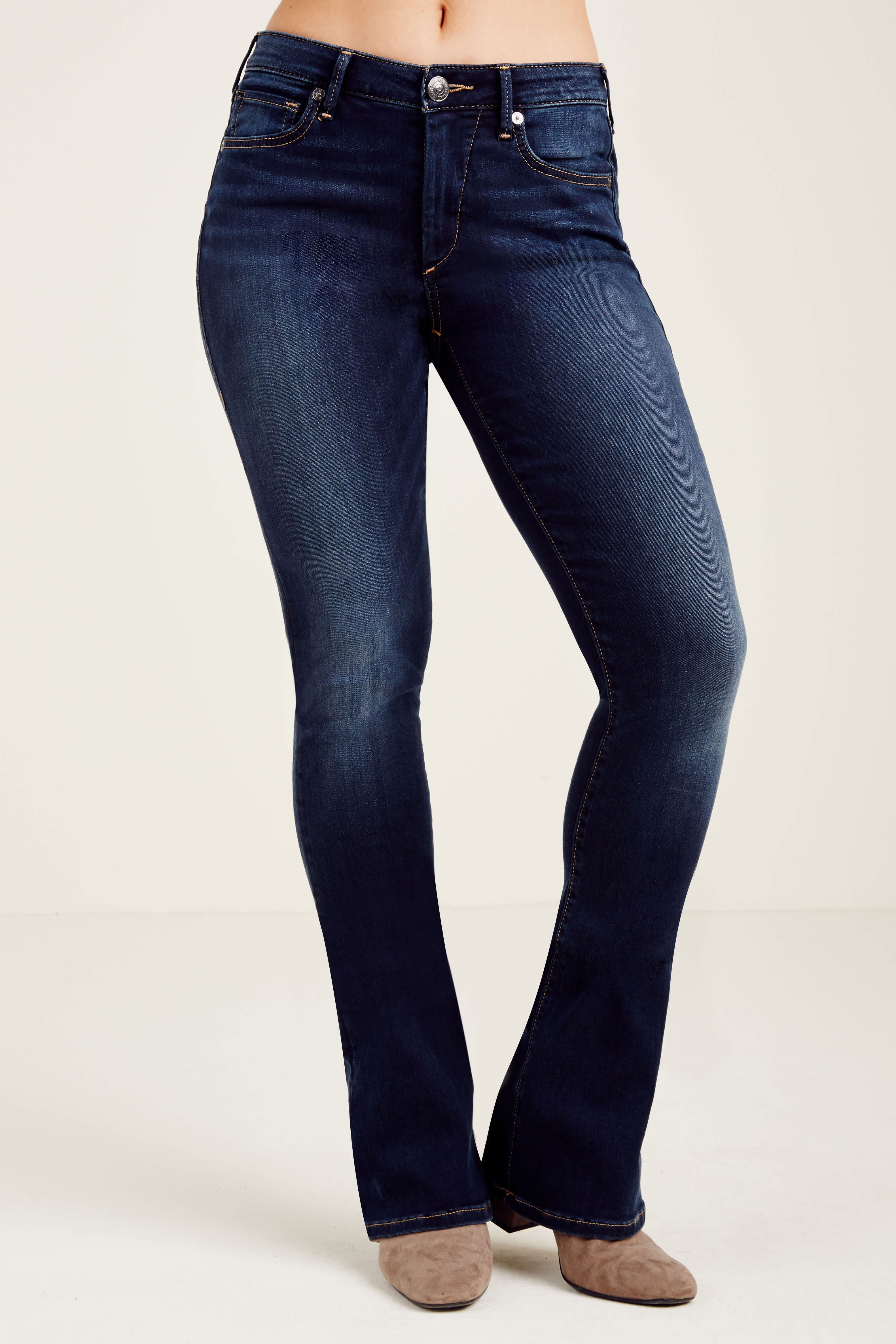 JENNIE CURVY MID RISE BOOTCUT WOMENS JEAN, image 1