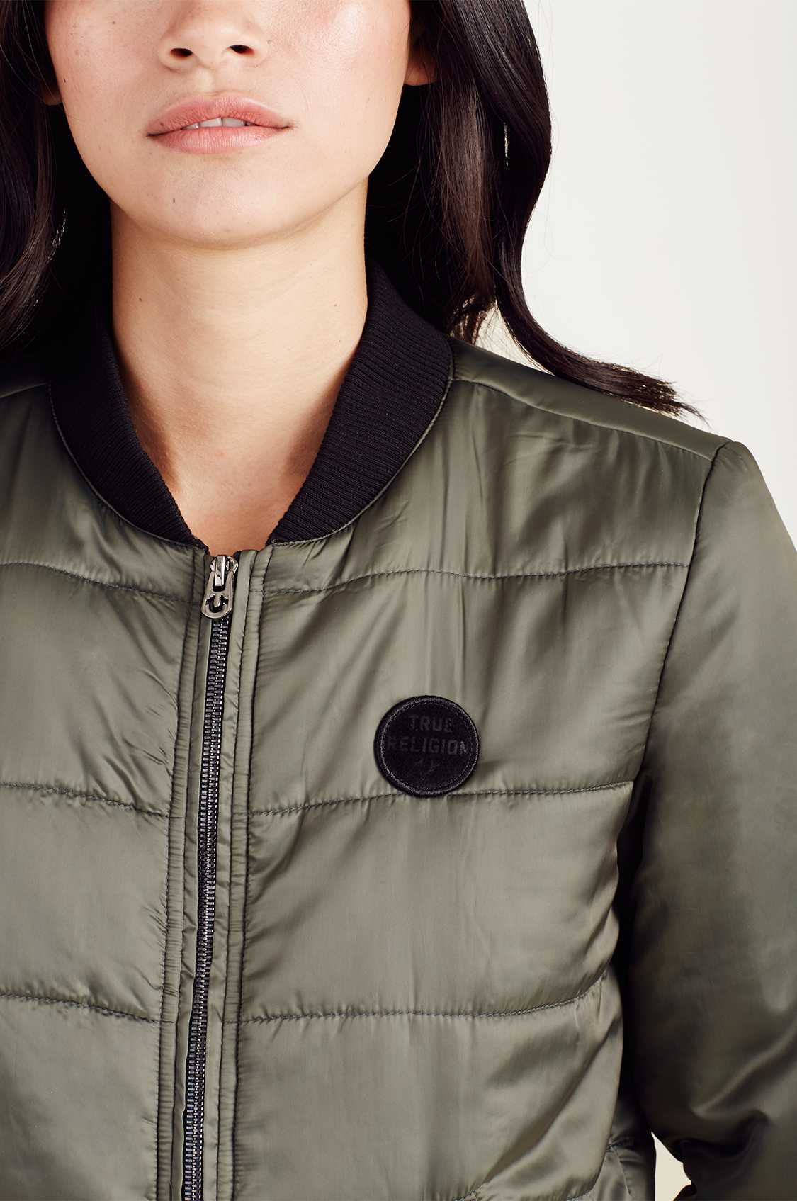 True religion green outlet jacket