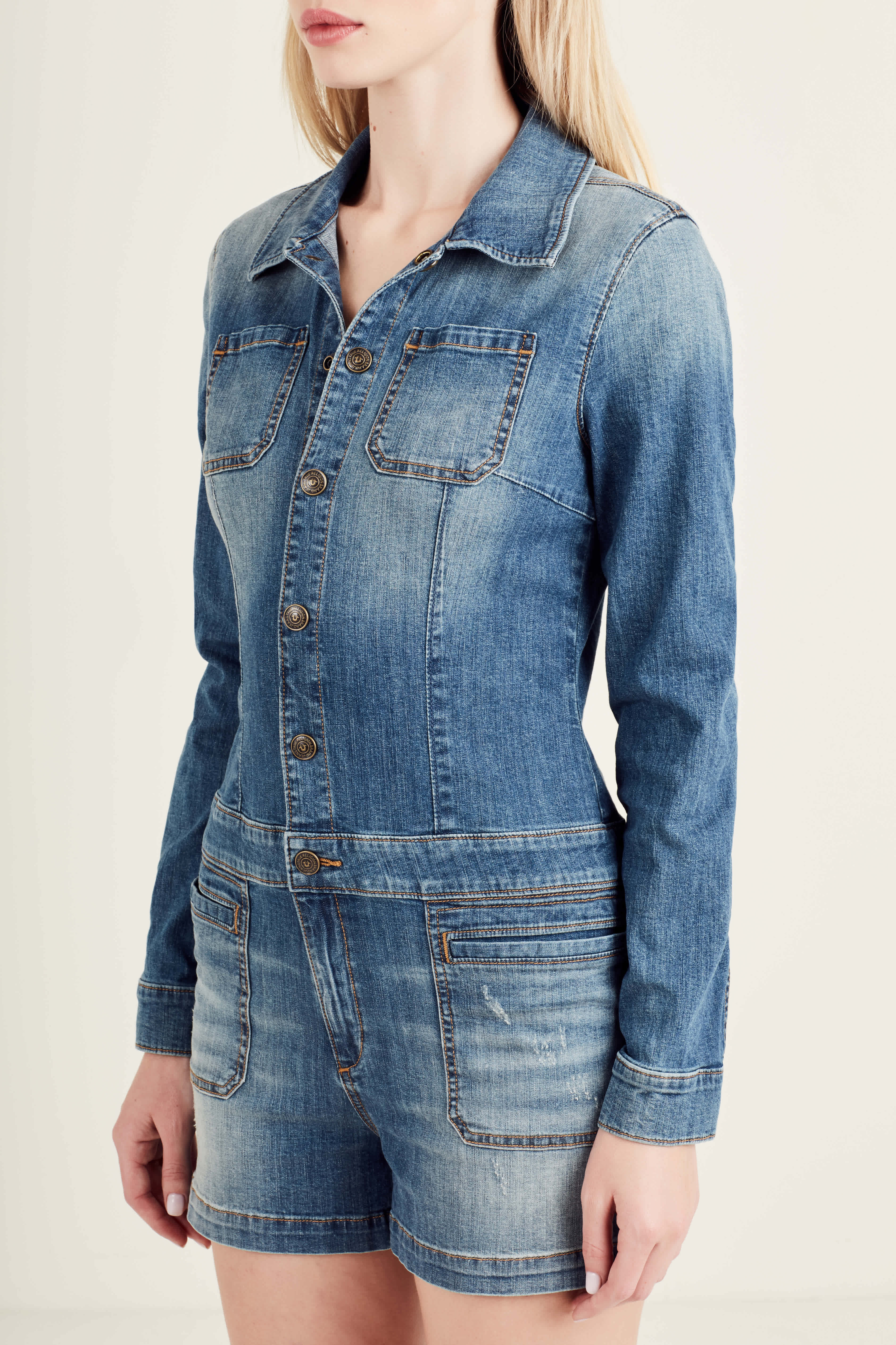 WOMENS JUMPSUIT Blue True Religion